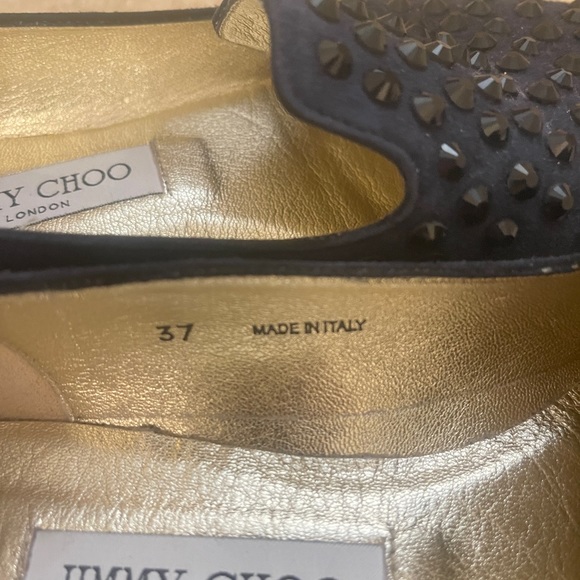 Authentic Jimmy Choo flats with studs size 7 - Picture 7 of 8